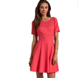 Elizabeth and James Selena Dress in Lipstick